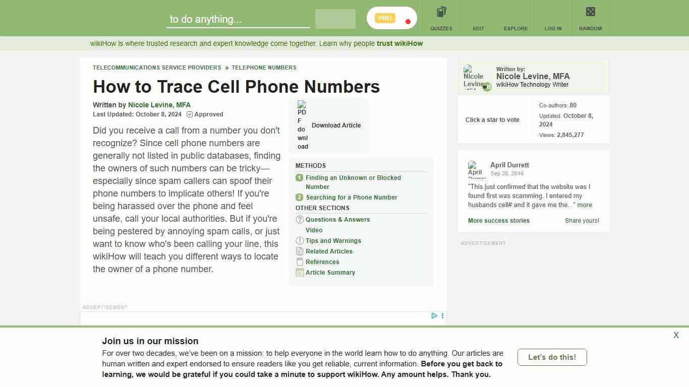How to Trace Cell Phone Numbers: 7 Steps (with Pictures) - wikiHow