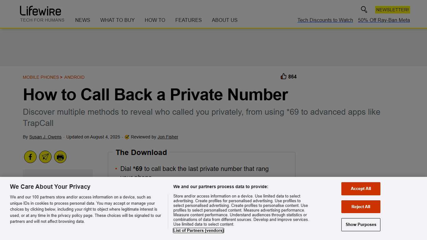 Private Number Checker: Call Back a Private Number