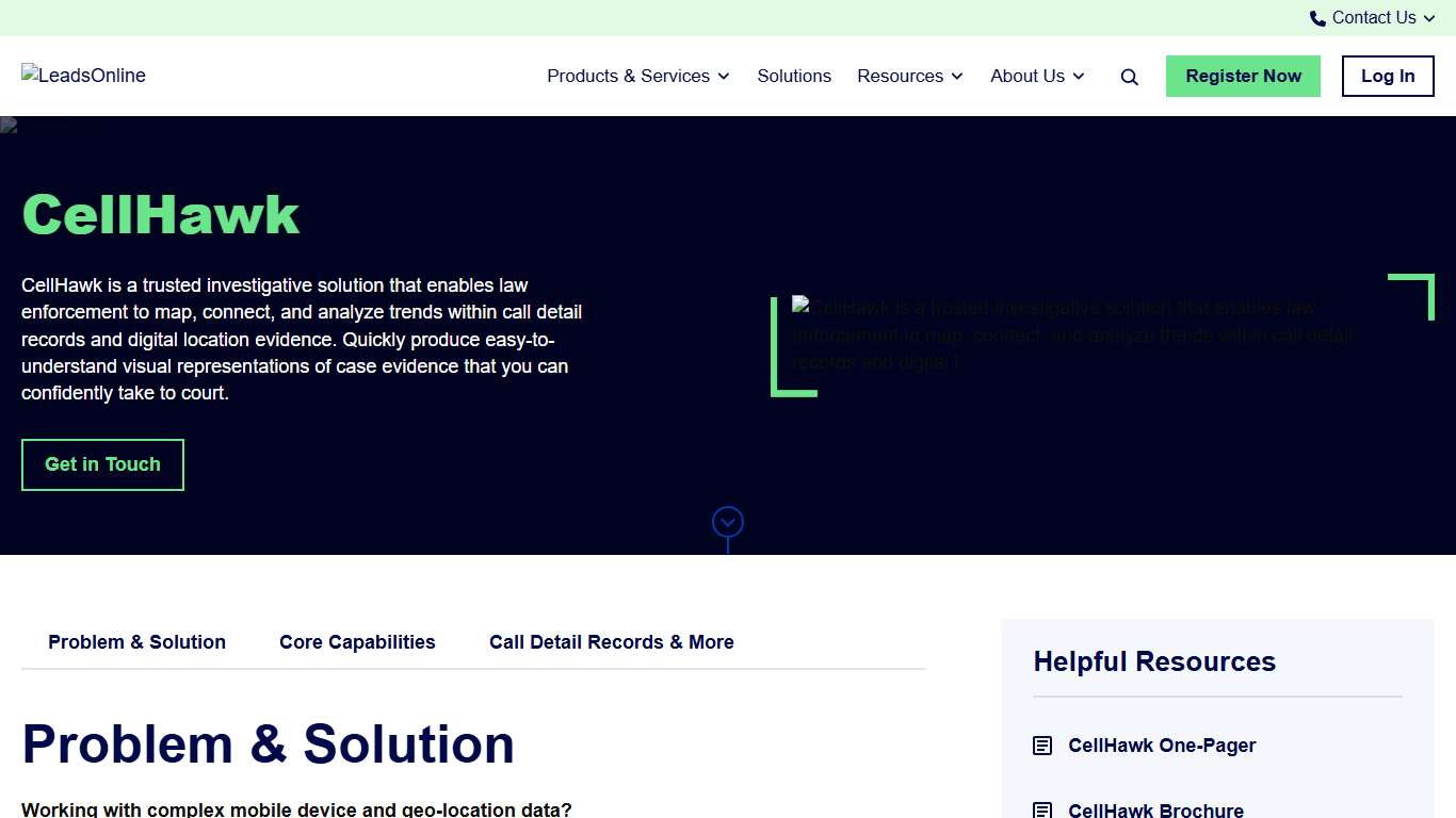 Analyze Call Records and Location Data LeadsOnline